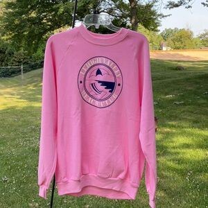 NWT Vintage 1980's Lehigh Valley Beach Club Sweatshirt  Made in the USA